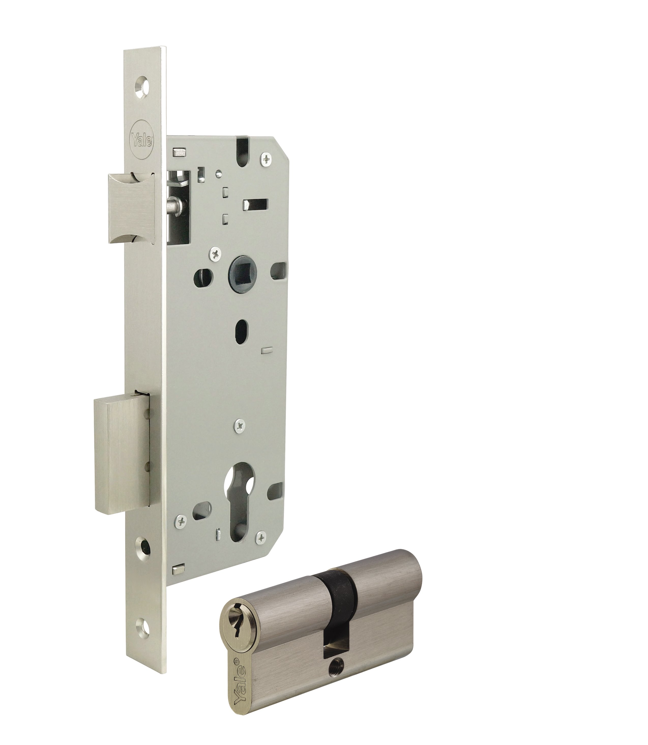 Gridlock 51.05.65 Mortice Door Sash Lock 3 Lever 65mm 2.5 Satin Stain –  Commercial Hardware