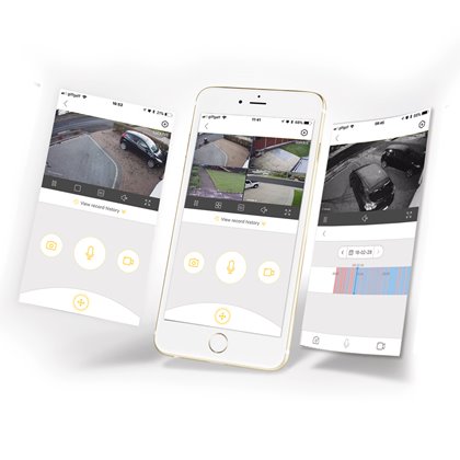 Yale Smart Home Wifi Buitencamera Sv Db4mx B Beveiligingscamera S Voor Buiten Yale Kluizen Kluizen Hangsloten Bagagesloten