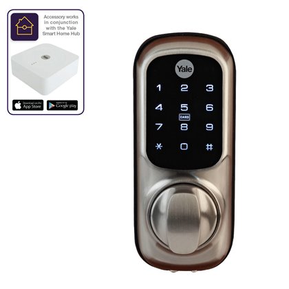 Keyless Connected Smart Lock Smart Door Locks Yale Security Yale South Africa Cctv Safe Yale Locks Security Solution Yale Safe Digital Door Locks Yale Digital Door Lock Digital Door Lock