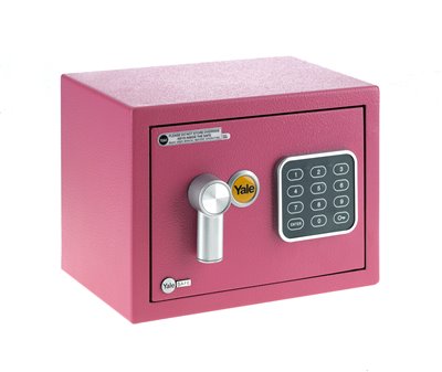 Yale Mini Safe - Pink - YSV/170/DB1/P