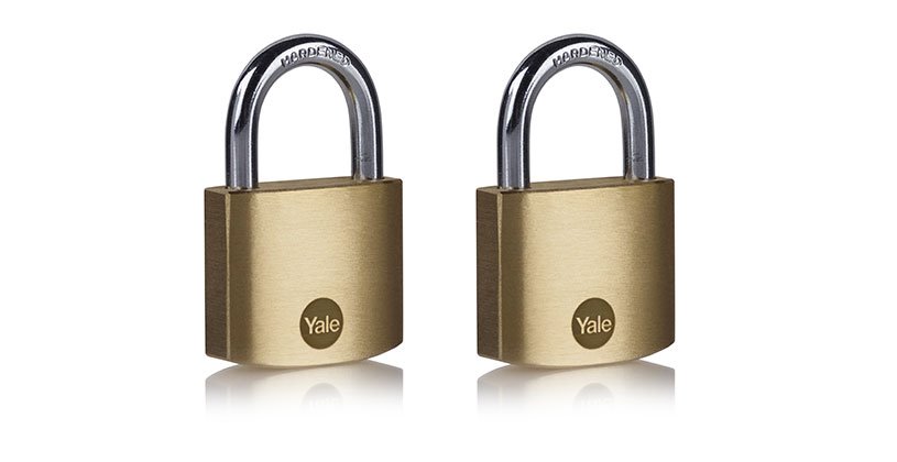 Yale Pad Lock Brass Numeric Y150 ⋆ Anwer Hardware % %