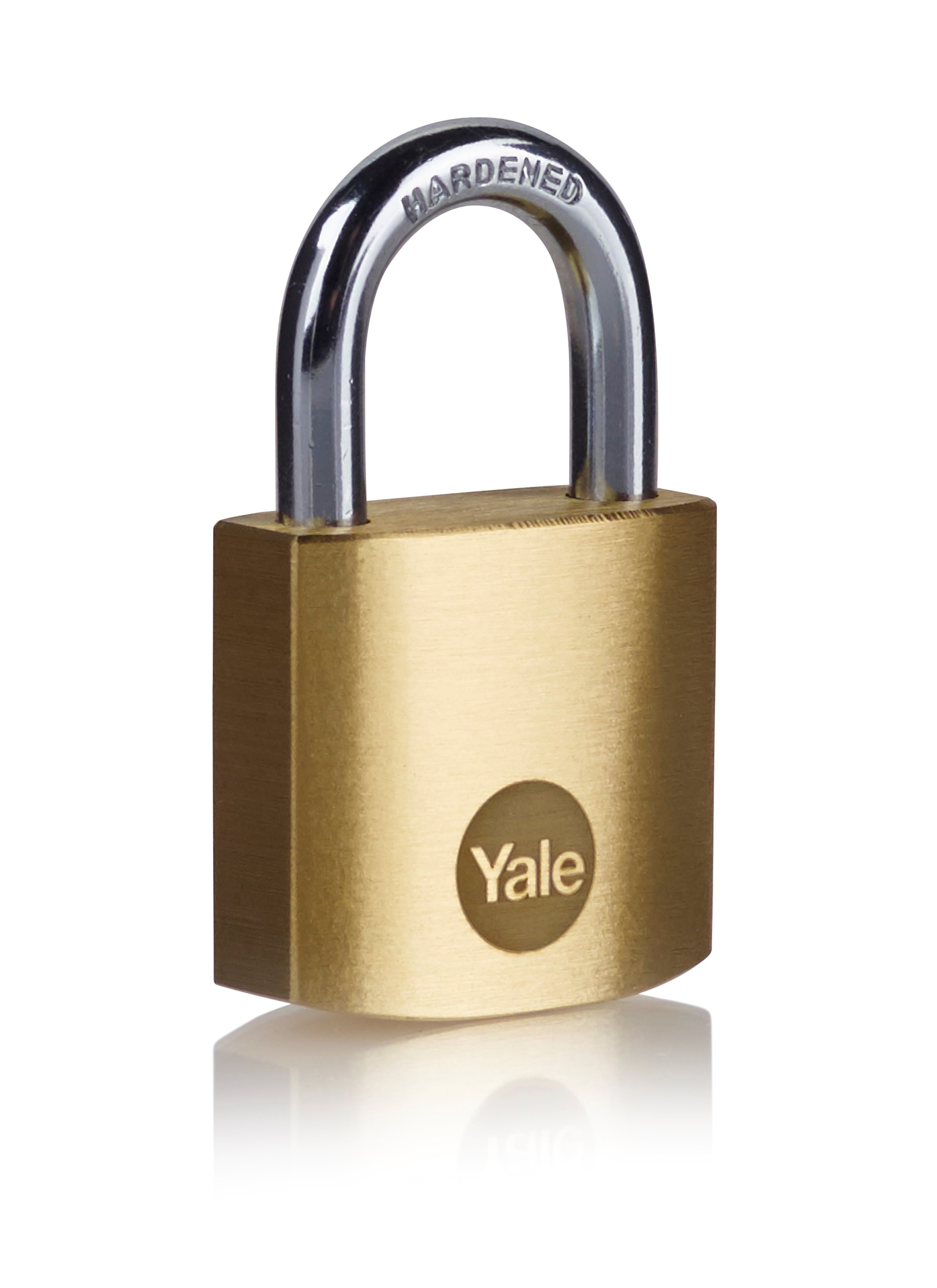 YALE PADLOCK 22mm Steel Shackle Brass Outdoor Gate Shed Strong Loop Latch Code 