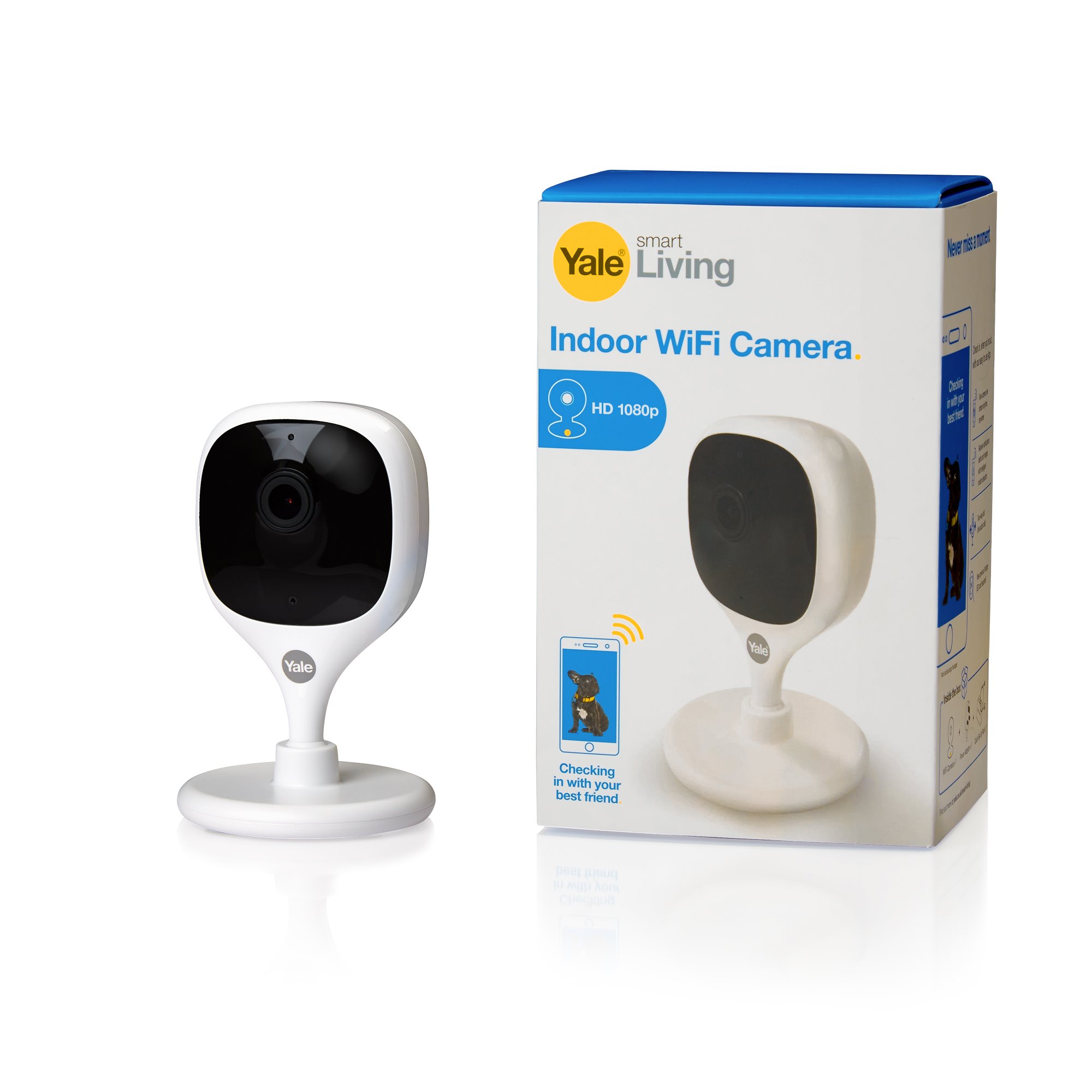 Camara WiFi/HD, V. Nocturna, Resistente a la Lluvia y App Yale Connect  Video - Tienda Yale Chile