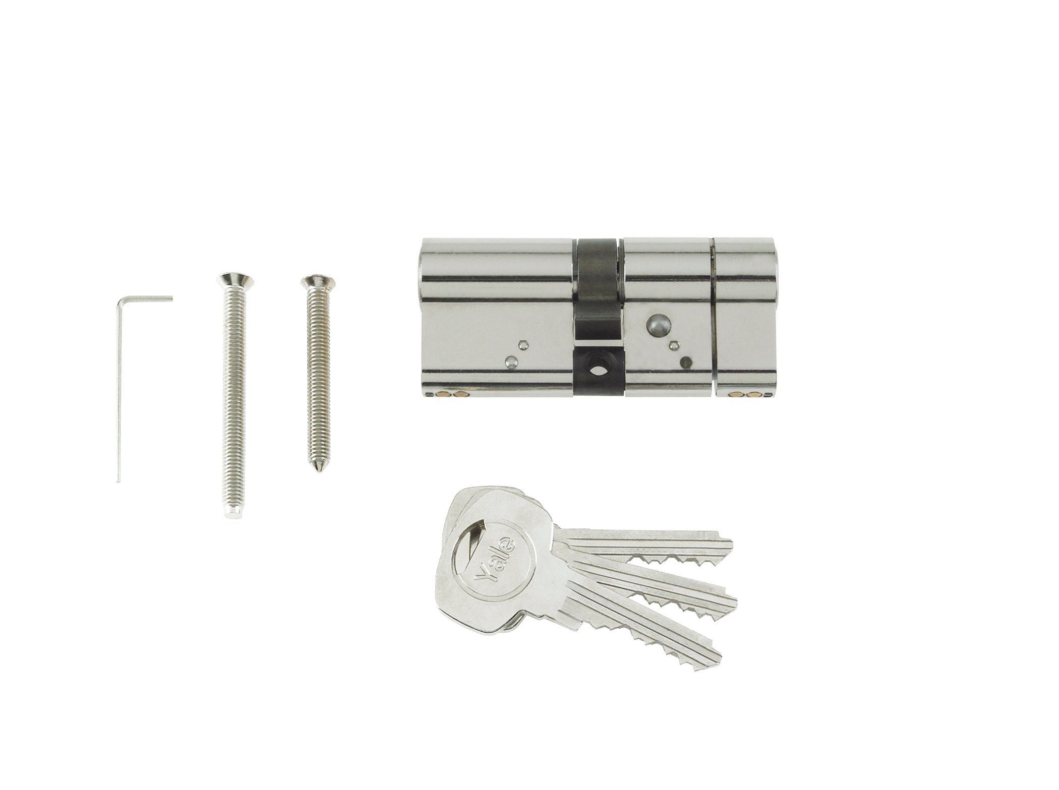 AS Series 1 Star Euro Profile Cylinder - Cylinders - Yale Door Locks ...