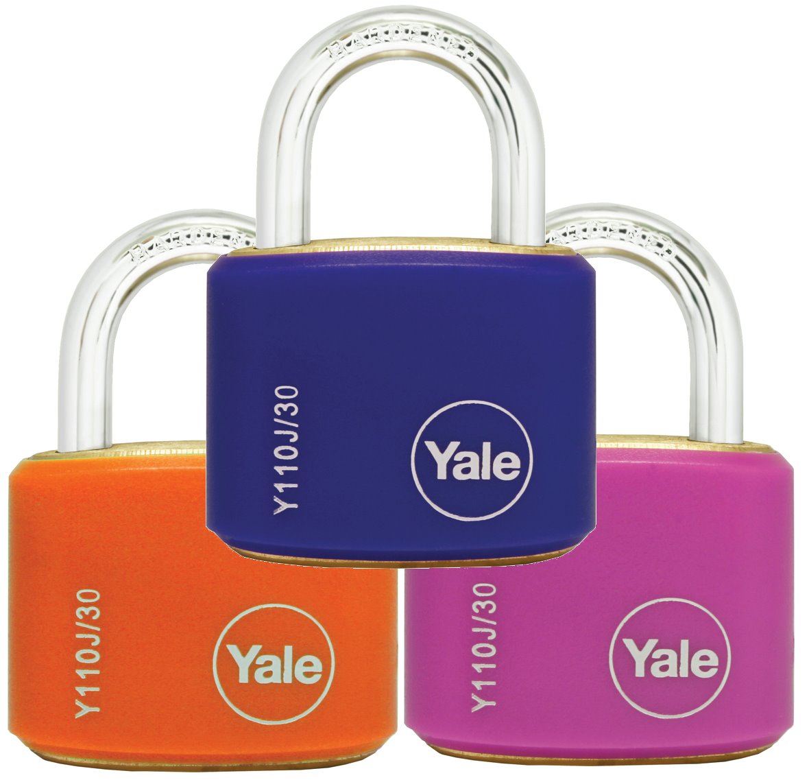 Y110J/30/117/2 Yale Classic Series Outdoor Color Brass Padlock 34mm