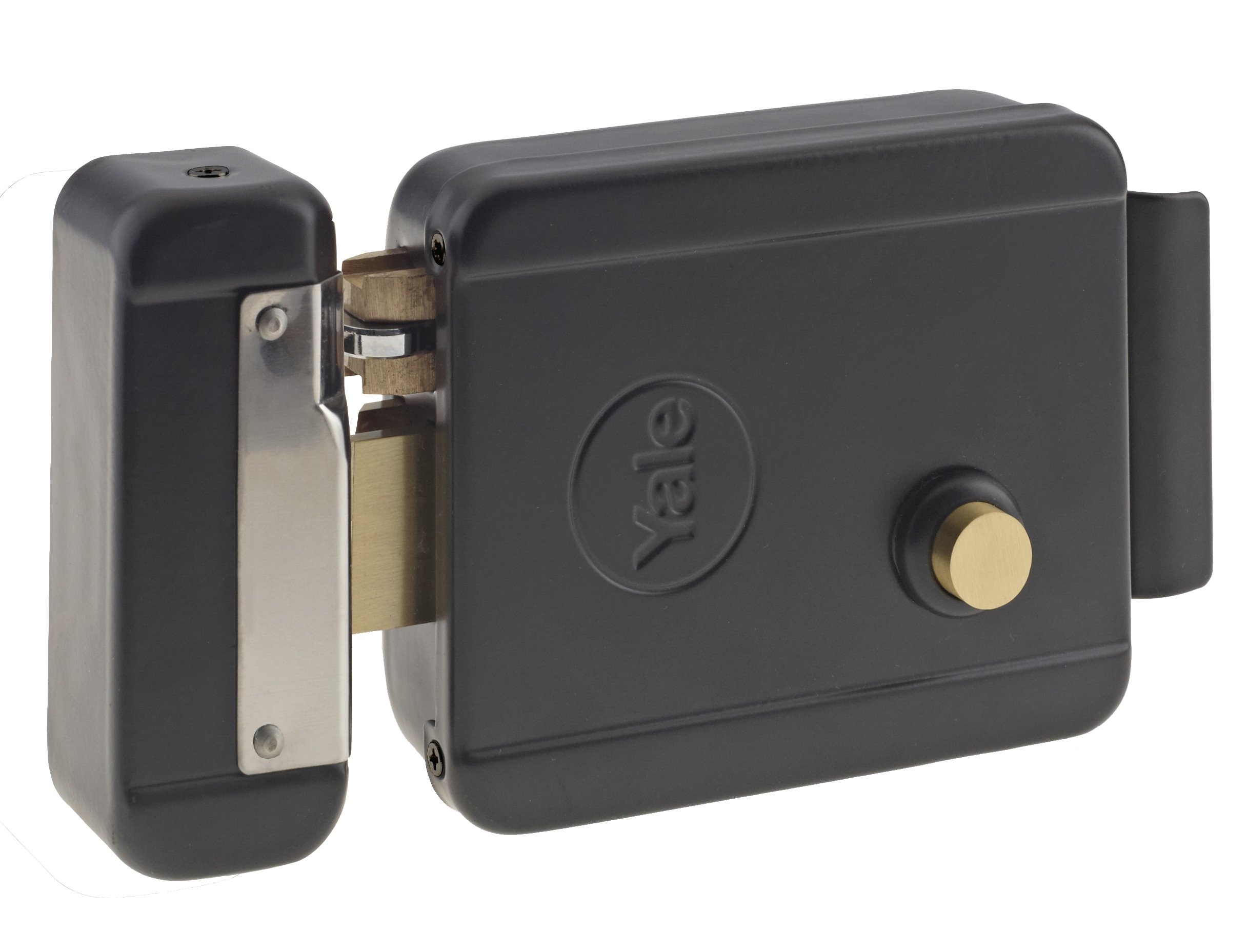 Rim Lock with Roller Latch | Yale