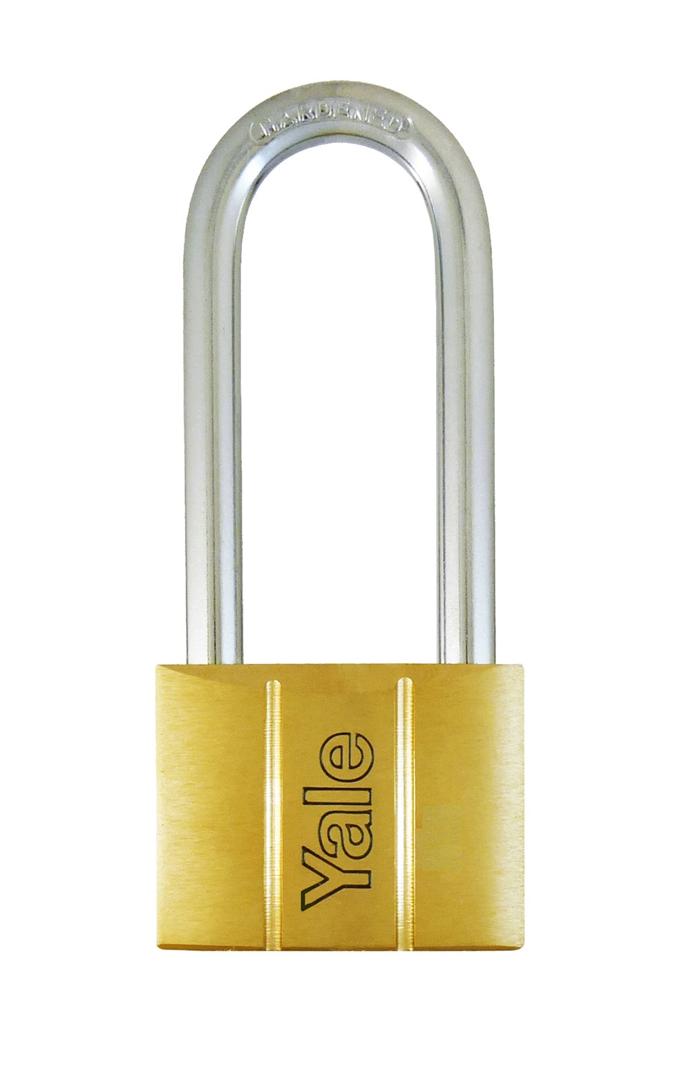 Y140/50LS Yale 140 Series Long Shackle Brass Padlock 50mm Yale Asia