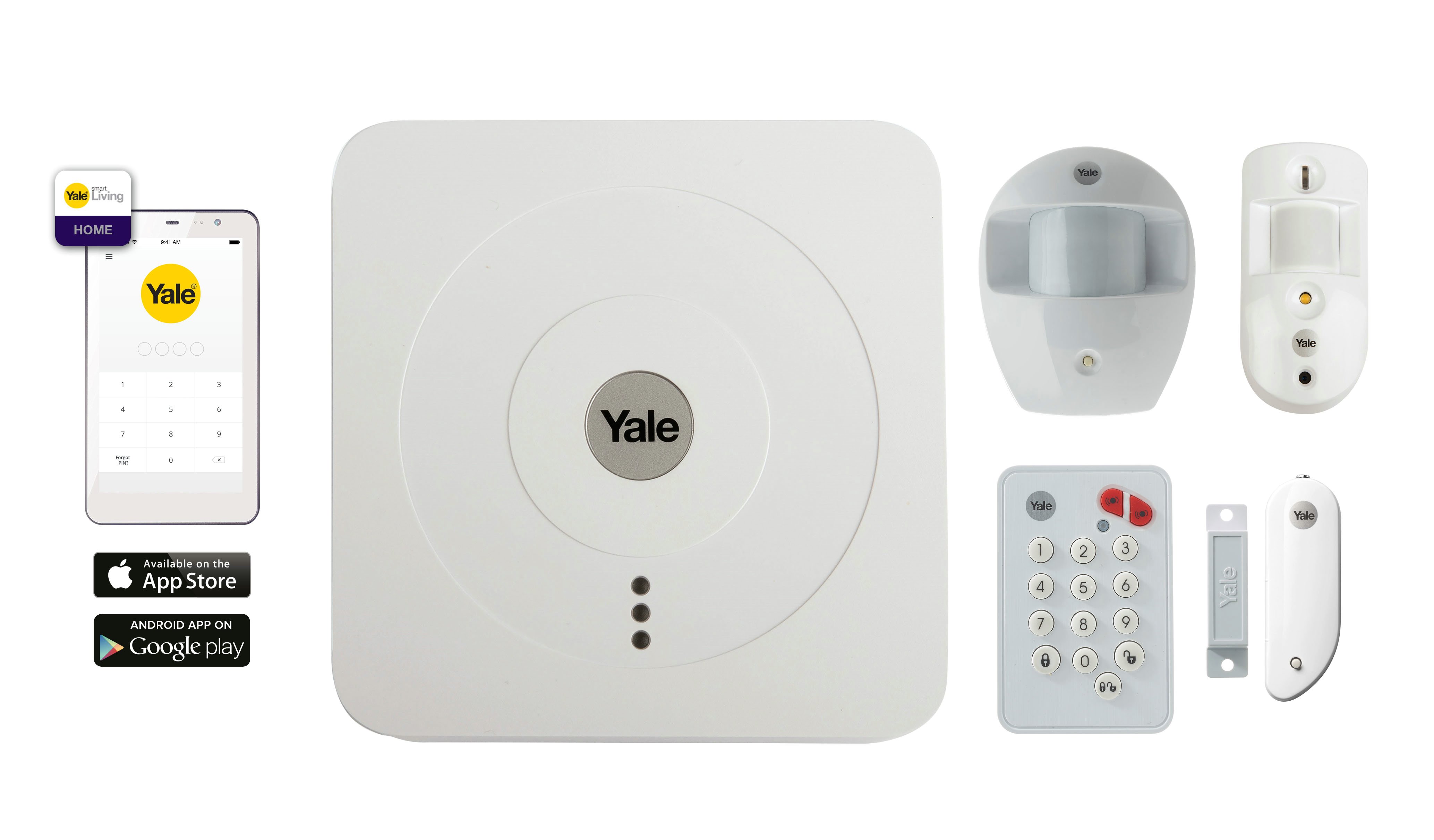 Yale Smart Home alarmsysteem Camera kit SR3200i Alarmsystemen Yale