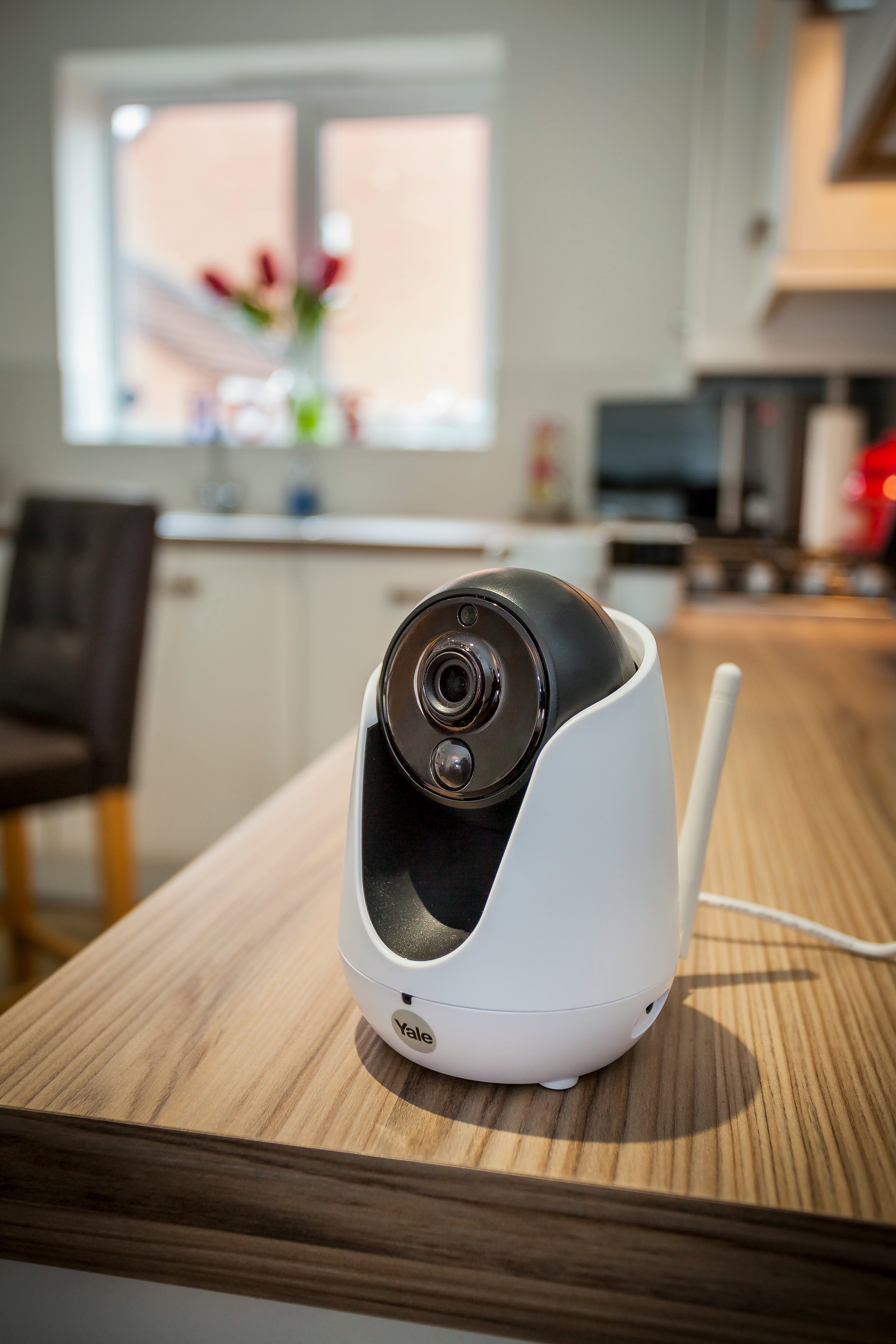 Kaydırma, Eğme ve Yakınlaştırma Özellikli Home View IP Kamera WiFi IP