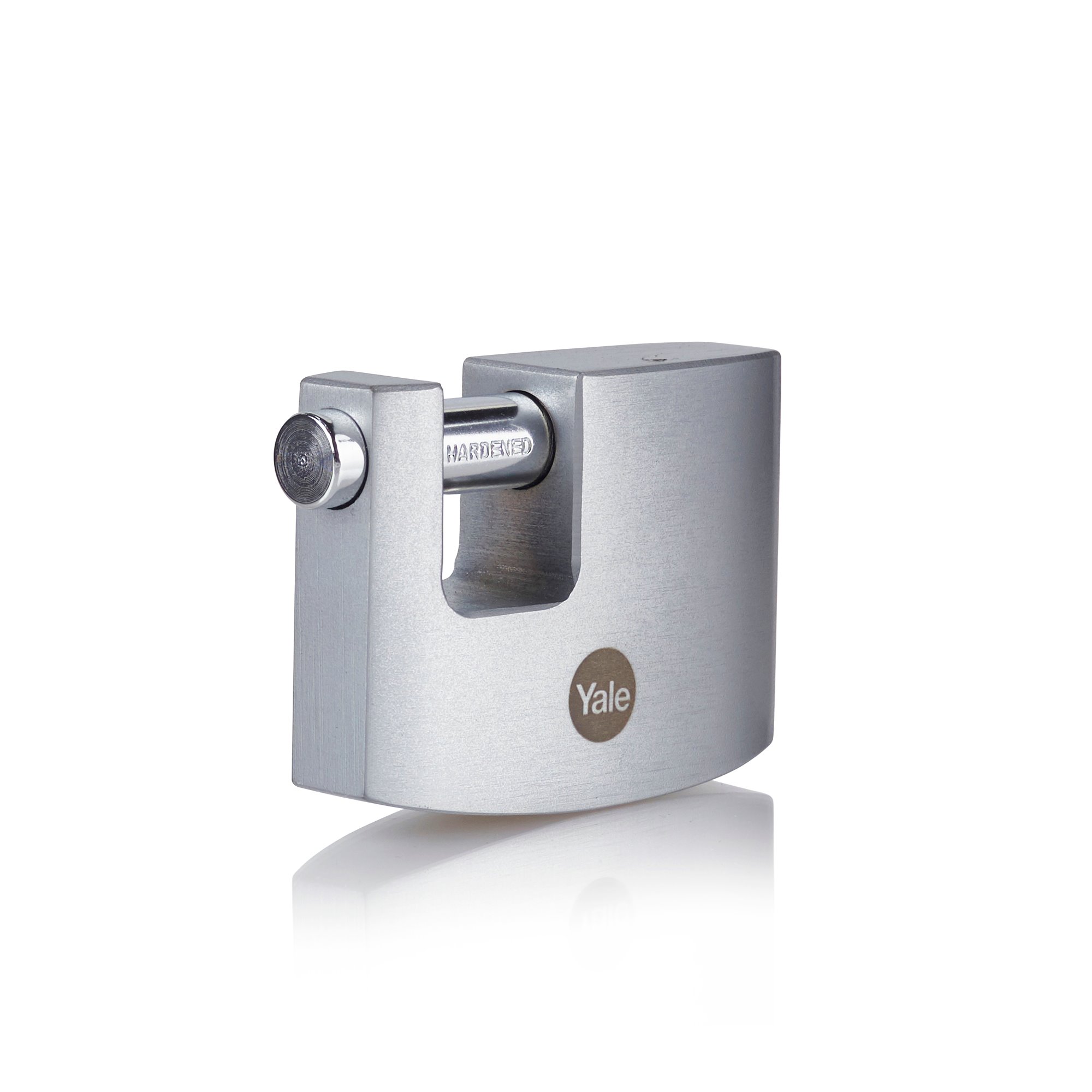 60mm Brass Shutter Padlocks with Chrome Finish Maximum Security