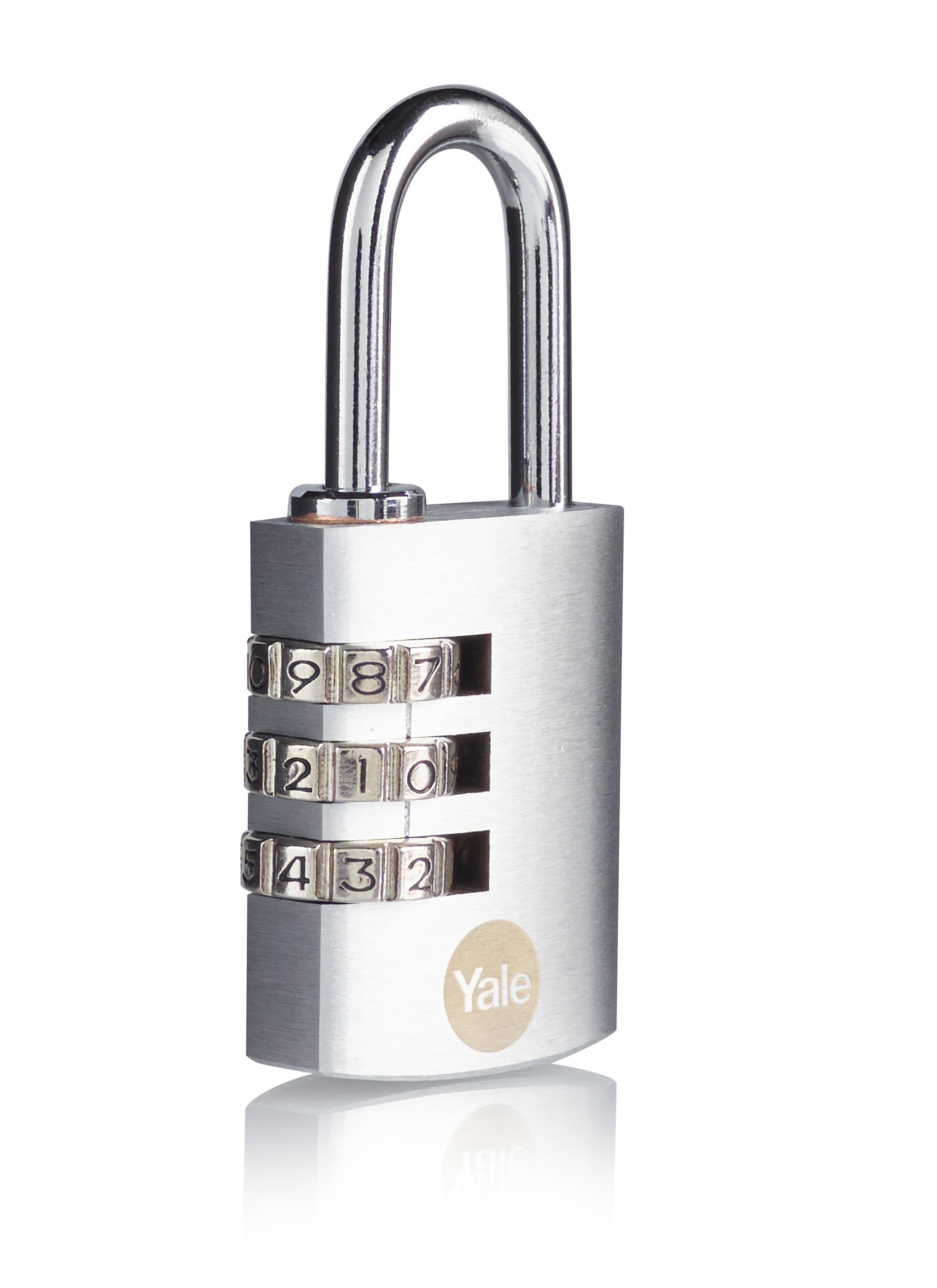 Brass Combination Chrome Plated Padlocks Yale